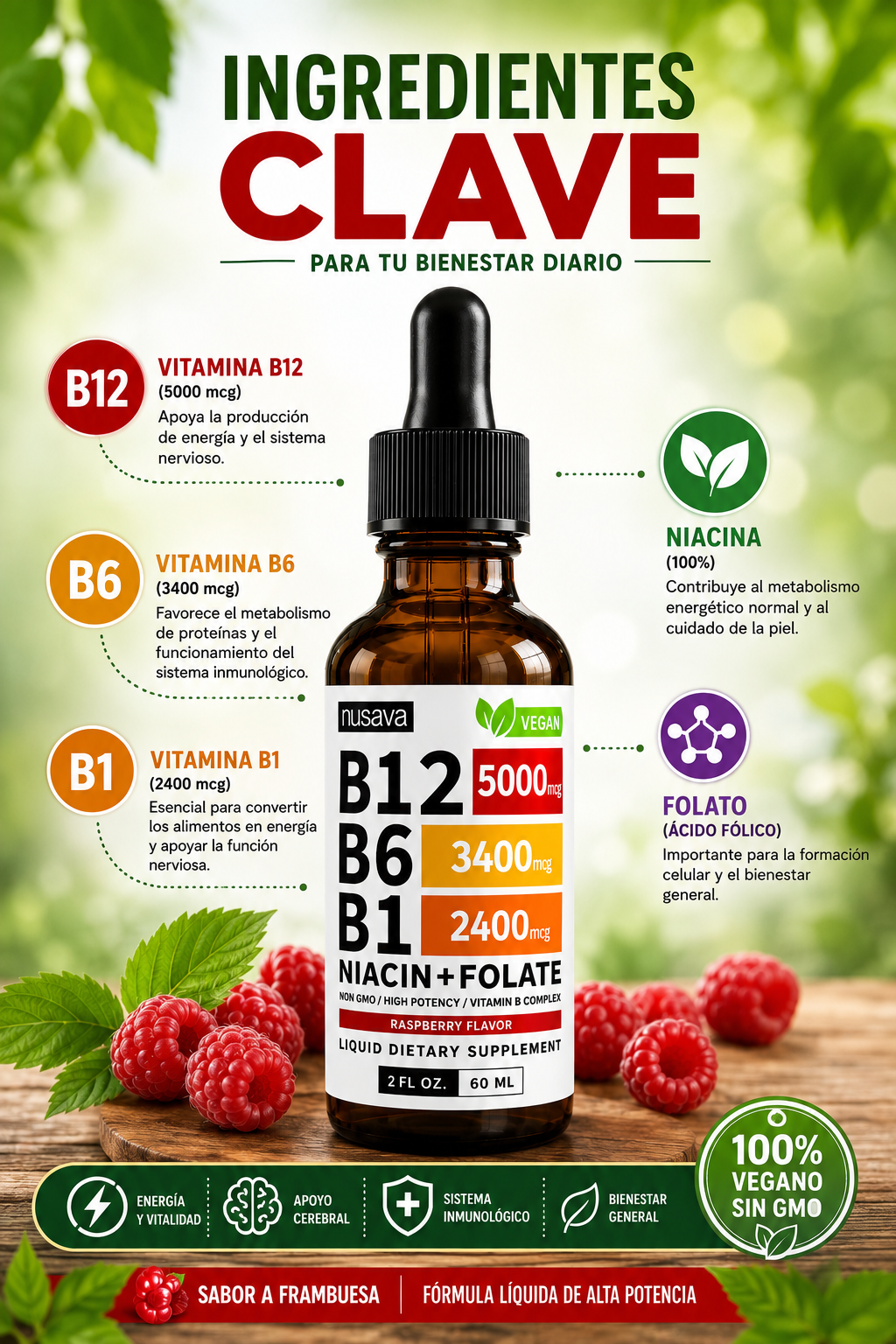 Combo 2 Complejo Vit B12