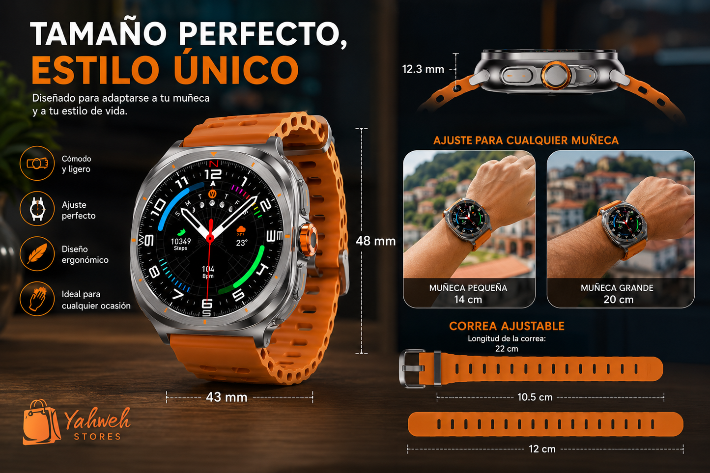 S-MART WATCH - (S7 ULTRA)