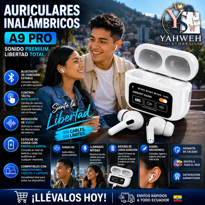 AURICULARES INALAMBRICOS A9 PRO